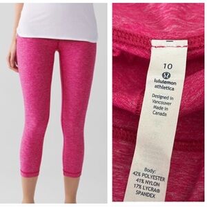 Lululemon Wunder Under Crop ll Legging NWT